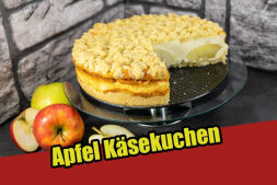 Apfel Käsekuchen