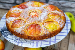 Versunkener Apfelkuchen