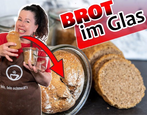 Brot im Glas