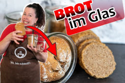 Brot im Glas