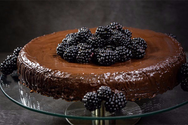 Dunkle Verführung - Schokokuchen glutenfrei