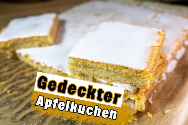 Ich brauche eure Hilfe - Gedeckter Apfelkuchen