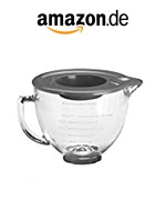 KitchenAid 5K5GB Glasschüssel, 4.8 Liters, Transparent