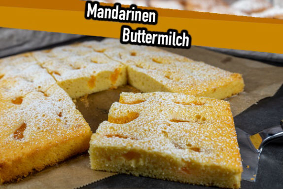 Mandarinen Buttermilch Kuchen