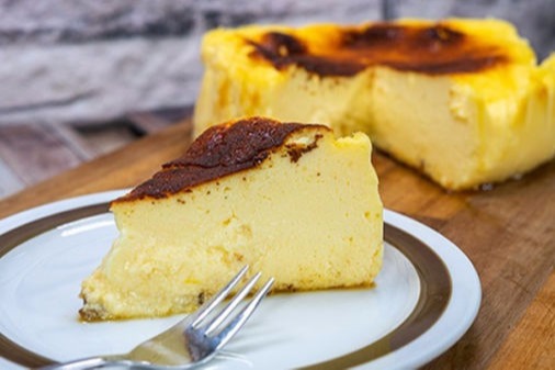 San sebastian cheescake