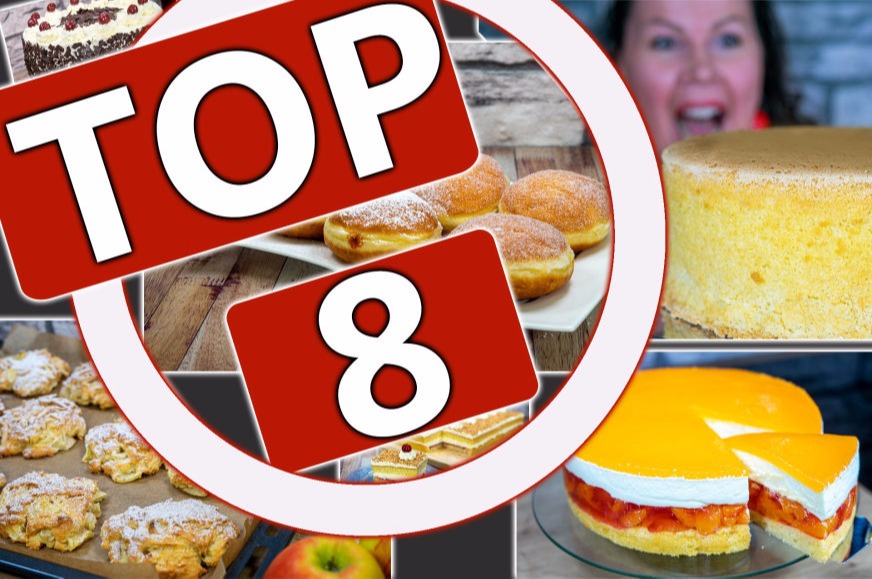 Top 8 Backrezepte